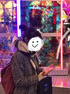 「COMME CA DU MODE（コムサデモード）のアイテム（トップス）」を使った、syuri さん（レディース・155cm）の冬コーディネート