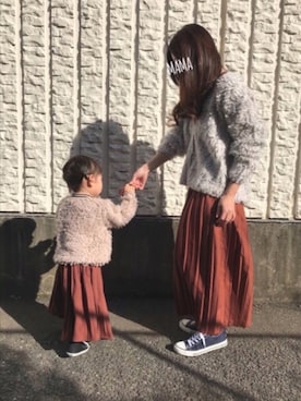 A KEYさん(キッズ・90cm)の冬コーディネート