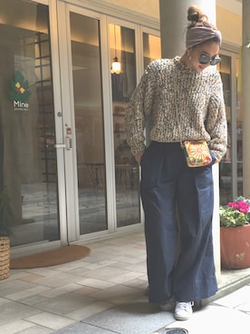 「Bou Jeloud」｜「アイテム（スニーカー）」を使った、nutsさん（レディース・164cm）の春コーディネート
