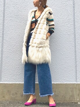 「Bou Jeloud」｜「アイテム（ジャケット/アウター）」を使った、nutsさん（レディース・164cm）の秋コーディネート