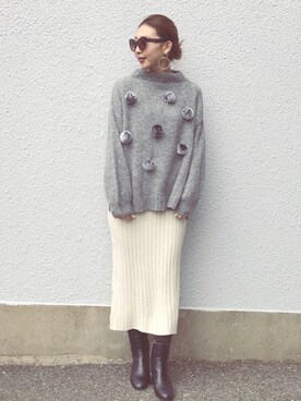 nutsさん（レディース・164cm）の冬コーディネート