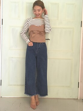 nutsさん（レディース・164cm）の春コーディネート