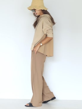 「Bab（バブ）のアイテム（サンダル）」を使った、nutsさん（レディース・164cm）の夏コーディネート