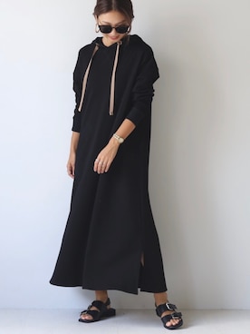 「Bab（バブ）のアイテム（サンダル）」を使った、nutsさん（レディース・164cm）の夏コーディネート