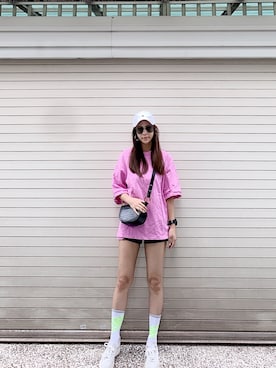 「PULL&BEAR（プルアンドベア）のアイテム（レッグウェア）」を使った、Yi🌟🌺さん（レディース・164cm）の秋コーディネート