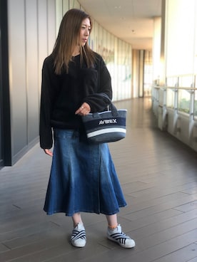 Mizukiさん（レディース・158cm）の冬コーディネート