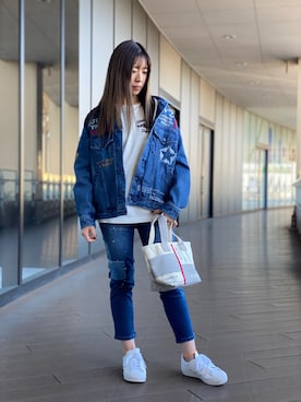 Mizukiさん（レディース・158cm）の冬コーディネート