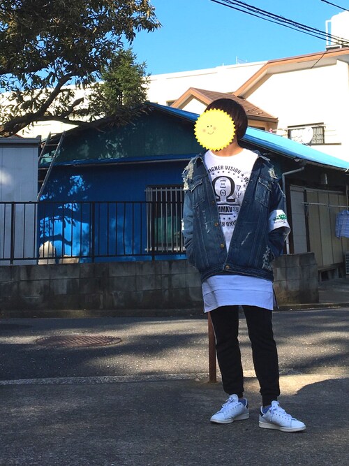 「【adidas】 stan smith(adidas)」使用ウオムラ的搭配