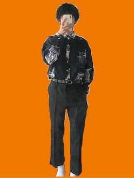「ATTENTION（アテンション）のアイテム」を使った、たくむさん（メンズ・176cm）の秋コーディネート