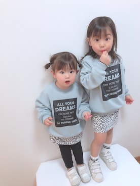 ri_ra‪ ♡゛‬さん（キッズ・100cm）の春コーディネート