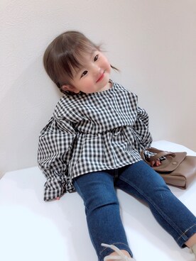 ri_ra‪ ♡゛‬さん（キッズ・90cm）の春コーディネート