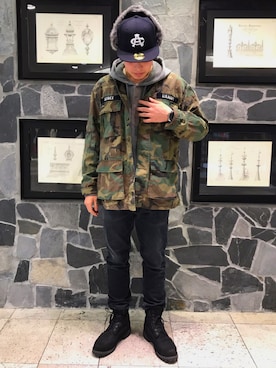 Masaさん（メンズ・172cm）の冬コーディネート