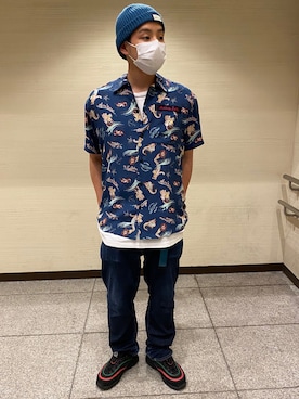 「alohashirt」｜Masaさん（メンズ・172cm）の夏コーディネート