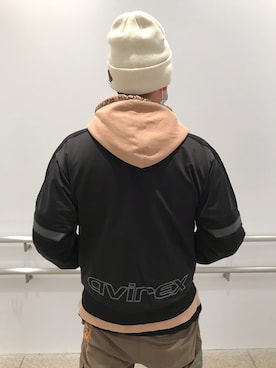 「SET UP」｜「アイテム（ジャージ）」を使った、Masaさん（メンズ・172cm）の冬コーディネート