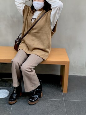 ヒさん(レディース・154cm)の冬コーディネート