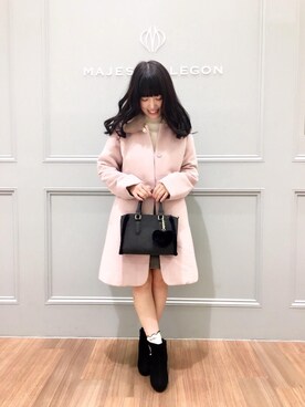 マジェスティックレゴン池袋サンシャインシティ店スタッフさん（レディース・147cm）の秋コーディネート