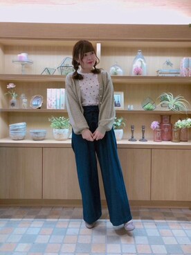 マジェスティックレゴン池袋サンシャインシティ店スタッフさん（レディース・157cm）の冬コーディネート