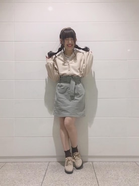 マジェスティックレゴン池袋サンシャインシティ店スタッフさん（レディース・147cm）の冬コーディネート