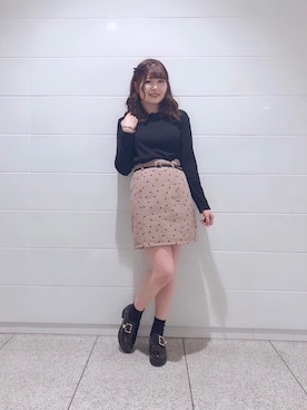 マジェスティックレゴン池袋サンシャインシティ店スタッフさん（レディース・157cm）の冬コーディネート