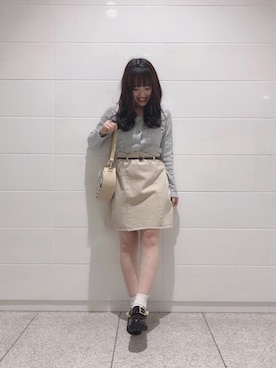 マジェスティックレゴン池袋サンシャインシティ店スタッフさん（レディース・147cm）の冬コーディネート