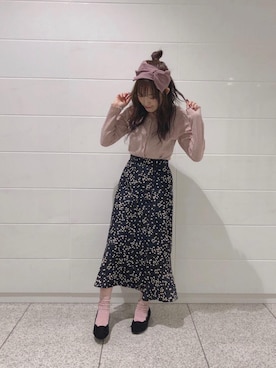マジェスティックレゴン池袋サンシャインシティ店スタッフさん(レディース・147cm)の冬コーディネート