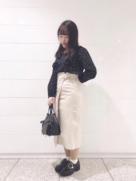 マジェスティックレゴン池袋サンシャインシティ店スタッフさん（レディース・155cm）の春コーディネート