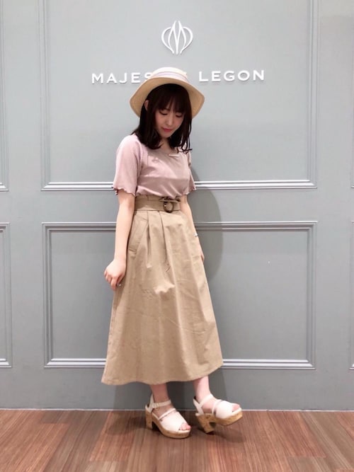 マジェスティックレゴン池袋サンシャインシティ店スタッフ Majestic Legon Majestic Legonのサンダルを使ったコーディネート Wear