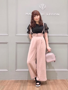 マジェスティックレゴン池袋サンシャインシティ店スタッフさん（レディース・157cm）の春コーディネート