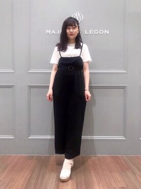 「amelier MAJESTIC LEGON（アメリエルマジェスティックレゴン）のアイテム」を使った、マジェスティックレゴン池袋サンシャインシティ店スタッフさん（レディース・160cm）の春コーディネート