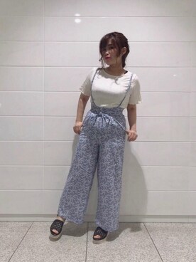 マジェスティックレゴン池袋サンシャインシティ店スタッフさん（レディース・154cm）の夏コーディネート