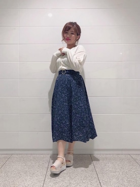 マジェスティックレゴン池袋サンシャインシティ店スタッフさん（レディース・154cm）の夏コーディネート