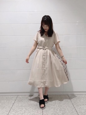 マジェスティックレゴン池袋サンシャインシティ店スタッフさん（レディース・147cm）の夏コーディネート