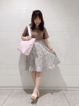 マジェスティックレゴン池袋サンシャインシティ店スタッフさん(レディース・147cm)の夏コーディネート