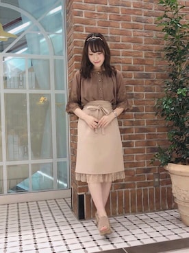 マジェスティックレゴン池袋サンシャインシティ店スタッフさん（レディース・147cm）の夏コーディネート