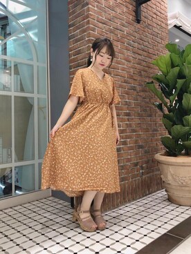 マジェスティックレゴン池袋サンシャインシティ店スタッフさん（レディース・152cm）の夏コーディネート