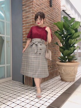 マジェスティックレゴン池袋サンシャインシティ店スタッフさん（レディース・155cm）の夏コーディネート