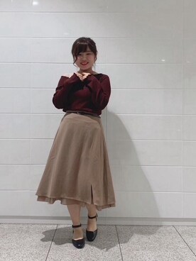 マジェスティックレゴン池袋サンシャインシティ店スタッフさん（レディース・155cm）の秋コーディネート