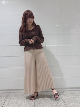 マジェスティックレゴン池袋サンシャインシティ店スタッフさん(レディース・157cm)の秋コーディネート
