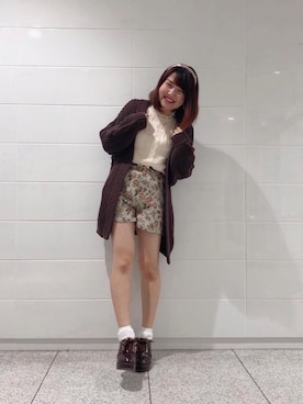 「インスタ映え」｜マジェスティックレゴン池袋サンシャインシティ店スタッフさん（レディース・155cm）の秋コーディネート