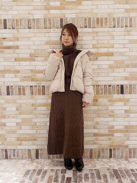マジェスティックレゴン池袋サンシャインシティ店スタッフさん（レディース・153cm）の秋コーディネート
