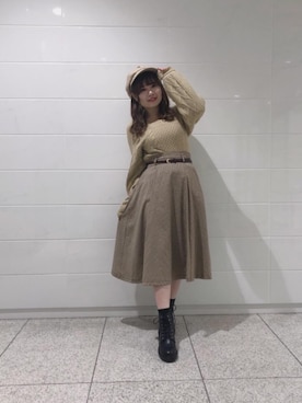 マジェスティックレゴン池袋サンシャインシティ店スタッフさん(レディース・157cm)の秋コーディネート