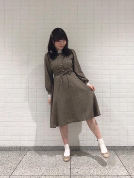 マジェスティックレゴン池袋サンシャインシティ店スタッフさん（レディース・157cm）の冬コーディネート