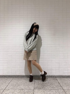 マジェスティックレゴン池袋サンシャインシティ店スタッフさん（レディース・147cm）の冬コーディネート