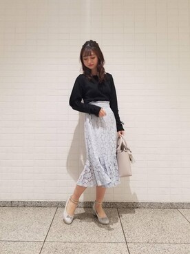 マジェスティックレゴン池袋サンシャインシティ店スタッフさん（レディース・155cm）の春コーディネート