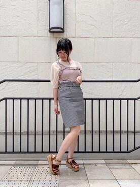 ビスチェセットシアーニット の人気ファッションコーディネート Wear