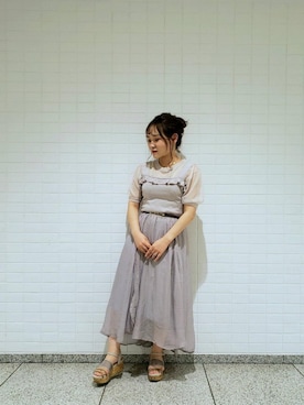 マジェスティックレゴン池袋サンシャインシティ店スタッフさん(レディース・152cm)の夏コーディネート