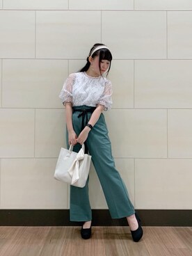 マジェスティックレゴン池袋サンシャインシティ店スタッフさん（レディース・154cm）の夏コーディネート