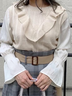 「ネイル」｜マジェスティックレゴン池袋サンシャインシティ店スタッフさん（レディース・154cm）の秋コーディネート