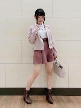 マジェスティックレゴン池袋サンシャインシティ店スタッフさん(レディース・154cm)の秋コーディネート