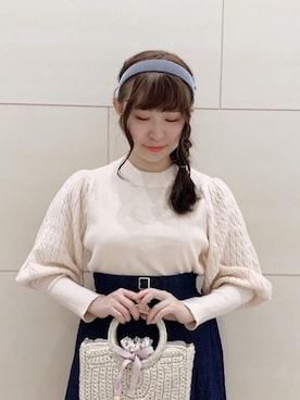 「コルセットスカート」｜マジェスティックレゴン池袋サンシャインシティ店スタッフさん（レディース・154cm）の秋コーディネート